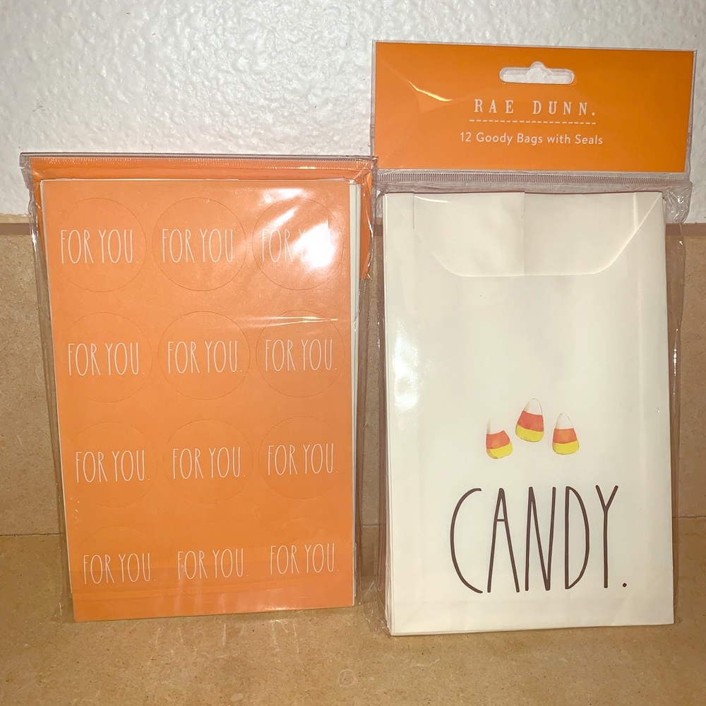 Rae Dunn Candy Bags with seals